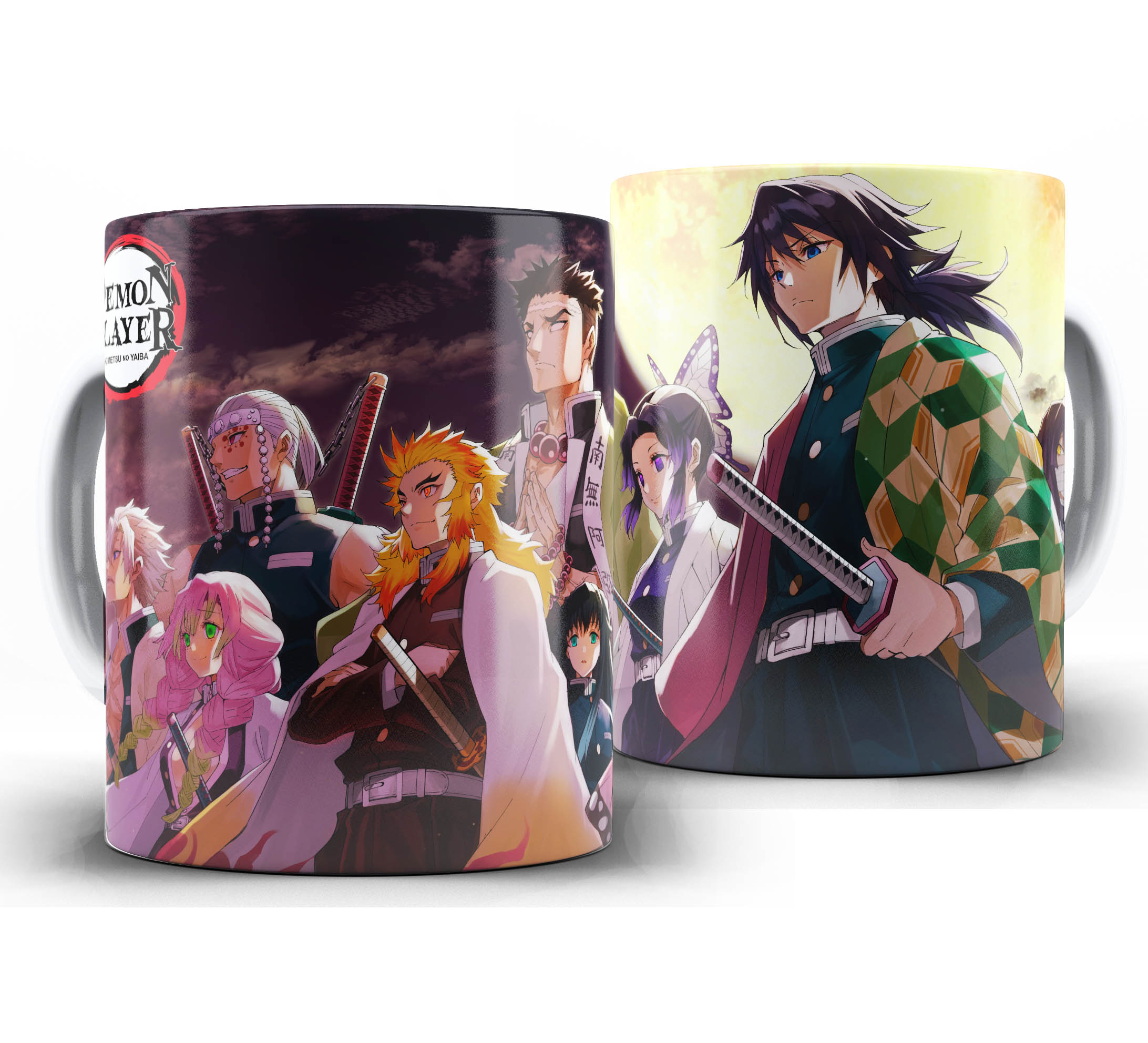 Caneca Anime - Demon Slayer Kimetsu no Yaiba W5 - Hashiras